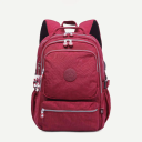 Multi-pocket Waterproof USB Charging Port School Travel Backpack