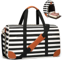 Large Canvas Overnight Travel Weekender Bag for Women